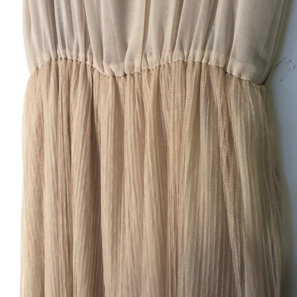Beige graduation dress - Picture 4 of 4